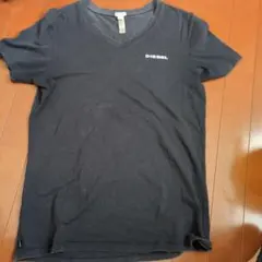 DIESEL Vネック Tシャツ M 黒