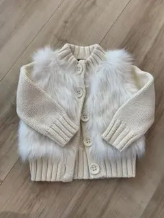 babyGap アイボリー カーディガン 80cm