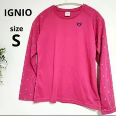 【IGNIO】イグニオ ミッキー＆ミニー 長袖スポーツウェア ピンク Sサイズのサムネイル