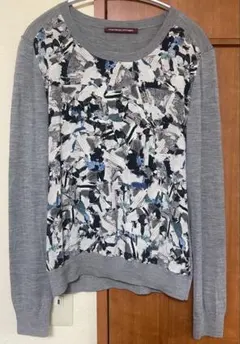 COMPTOIR DES COTONNIERSシルク×異素材ニットLのサムネイル