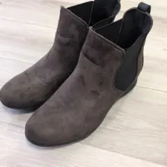 ホーキンスサイドゴアブーツ　24センチ　3E 幅広　防滑コンフォートブーティ