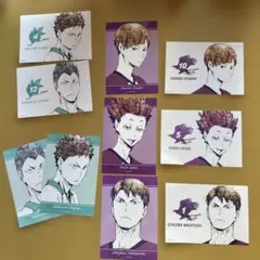 ハイキュー!! Ani-Art第1弾 トレーディングブロマイド 白鳥沢学園