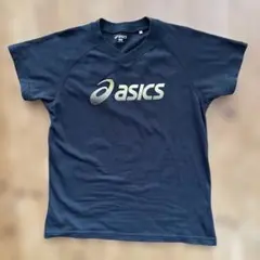 asics VネックＴシャツ