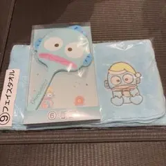 ハンギョドン　当たりくじ　当りくじ　2点セット　手鏡　フェイスタオル