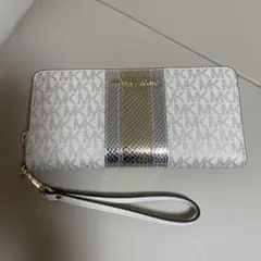 完売品！美品♡MICHAEL KORSメタリック 長財布