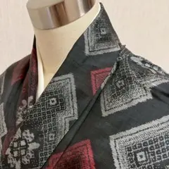 KJ3156 大島紬 身丈160cm 着物 正絹のサムネイル