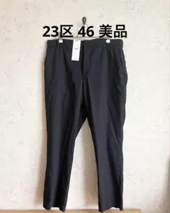 tfw49】美品 サマーパンツ ブラック 無地 紐ロゴ 3サイズ メンズ