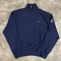 Ralph Lauren ポロゴルフ ハーフジップ ニットセーターL