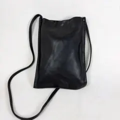 希少】ヨウジヤマモト 本牛革ショルダーバッグ サコッシュ - メルカリ