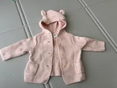baby GAP フード付きアウター 6-12ヶ月 ピンク