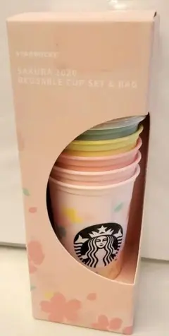 新品未使用 SAKURA2020 リユーザブルカップ 473ml セット＆バッグ