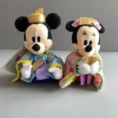 ディズニー　ひなまつり　2012 ミッキー　ミニー　雛人形　マスコット