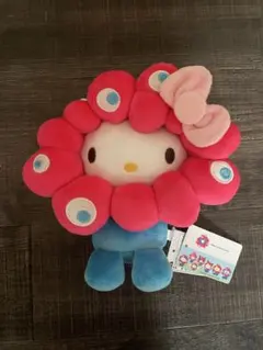 ミャクミャク　ハローキティ ぬいぐるみ M