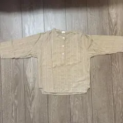 Aosta 長袖シャツ ベージュ XL