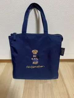 ポロラルフローレン　ポロベア刺繍トートバッグ　底板未開封新品　サブバッグ
