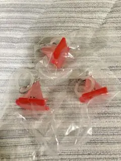 星のカービィ めじるしアクセサリー2　さんかくほおばり　3点