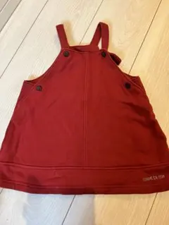 COMME CA ISM 赤いワンピース 80