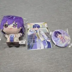 すとぷりななもりぬいぐるみ・缶バッジ・ブロマイドセット