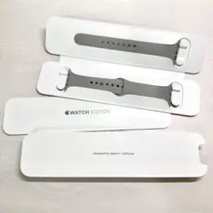 AppleWatch Edition6純正 ライトグレースポーツバンド 40mm