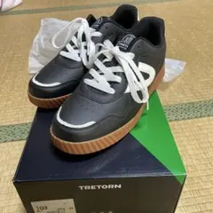 TRETORN トレトンブラック ホワイト スニーカー 25.0cmのサムネイル