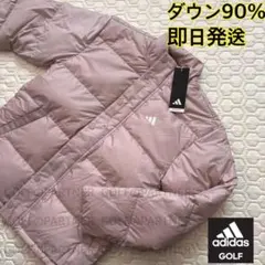 L新品定価25300円/アディダスゴルフ/レディース/ダウンジャケット