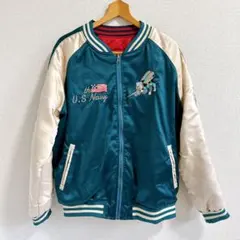 NEIMAN BY リバーシブル スカジャン SEABEES 米海軍 ミリタリーのサムネイル