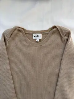 MABLI マブリ リブニット トップス 18m イエロー - メルカリ