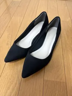 VIVIAN ポインテッドドゥローヒールパンプス　24.5㎝のサムネイル