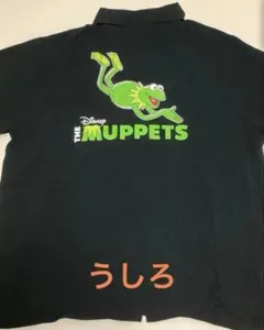 ザ・マペッツ　カーミット開襟シャツ◎Ｌサイズ◎未着用◎ディズニー◎アロハシャツのサムネイル