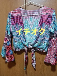 社交ダンスボレロ(チョリ)　イチオク お袖が可愛い　美品