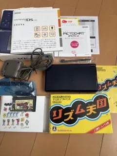 ニンテンドーDS Lite ネイビー 本体 + リズム天国