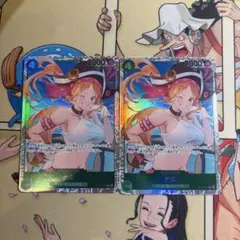 【翌日発送！】ワンピースカード　蒼海の七傑　ナミSR　2枚セット