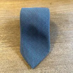 HERMES 幾何学模様 ネクタイ