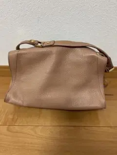 【極美品】イアンヌ ハンドバッグ オリビア タッセル スクエア レザー ブラウン 極美品】イアンヌ ハンドバッグ オリビア タッセル スクエア