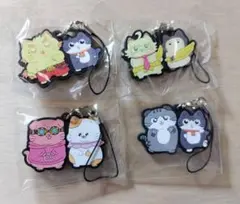 ねこに転生したおじさん×ドズル社　ラバーストラップ