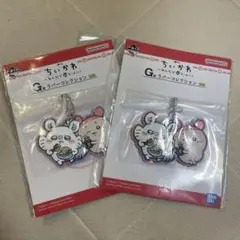 一番くじ　ちいかわ　みんなでラーメン　G賞　ラバーコレクション　モモンガ&古本屋