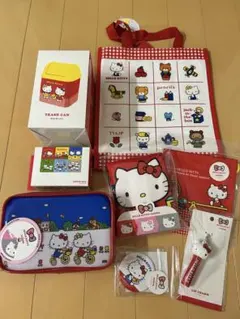 新品・限定】ハローキティ×3COINS コラボ 8点セット スリコ サンリオ