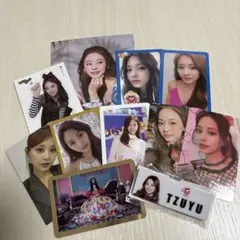 TWICE ツウィ TZUYU フォトカード＆バッジセット
