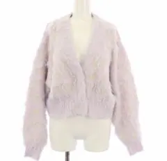 FURFUR ファーリーチェックカーディガン