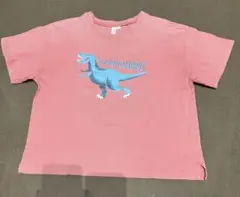 サマンサモスモス　Samansa Mos2 Tシャツ　恐竜プリント　綿100%のサムネイル