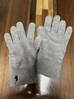 Polo by Ralph Lauren ニット手袋 グレー
