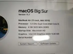 MacBook Air 11 A1465