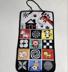 【新品未使用】モンテッソーリ ミラー付き 視覚訓練 白黒 ハイコントラストブック