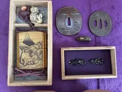 刀装具まとめ 大量セット】鍔 縁頭 刀剣金具 武具 鉄扇 骨董 時代物