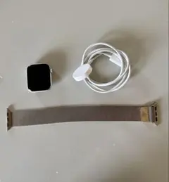 Apple Watch SE本体 メッシュバンド 充電ケーブル