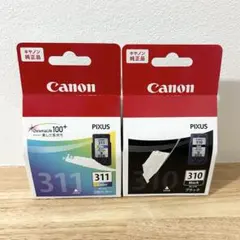 Canon 純正インク BC-311・BC-310、 3色カラー＆黒セット