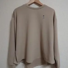 LOGOSDAYS　ロゴスデイズ　スウェット　レディース　Mサイズ　ベージュ