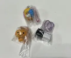 サンエックスユニバース　チャームつきグミ　3種