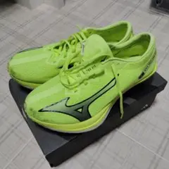 Mizuno Wave dueo Pro QTR ネオンイエロー 25.5