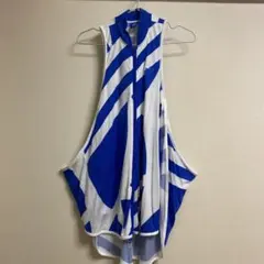 アディダス　オリジナルズ　Wジップ　ノースリーブパーカー